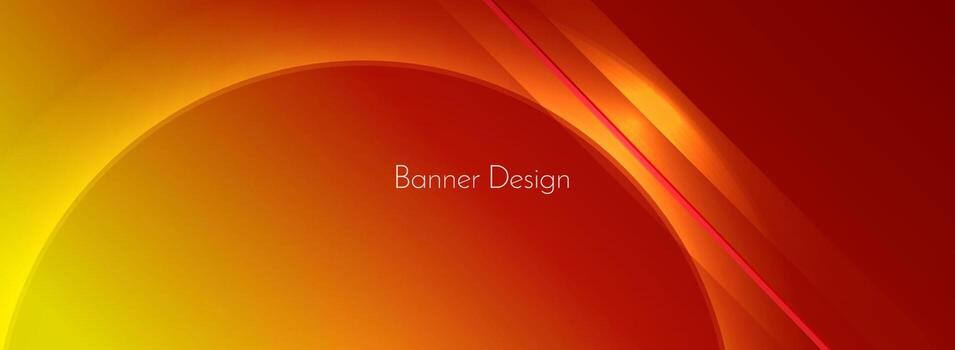 Fondo de banner de patrón dinámico elegante rojo geométrico abstracto vector