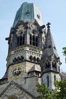 Berlin, Germany, 2014. Emperor Wilhelm Memorial Church in Berlin photo