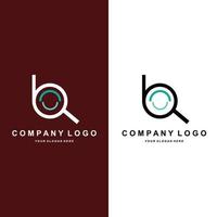 logotipo de letra br, ilustración alfabética del diseño de marca inicial de la empresa, camisetas, serigrafía, pegatinas vector