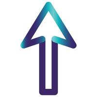 Cursor, Gradient Style Icon Computer and Hardware vector
