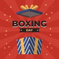 Boxing day sale illustration vector