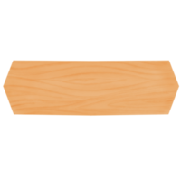 tablero de madera de acuarela decorativa forma libre número 5 png