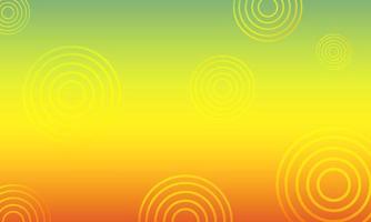 Modern and trendy abstract background with gradient color cirlces photo