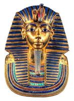 máscara de entierro de tutankamón foto