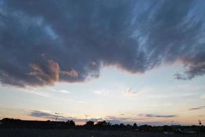 Most Beautiful Aerial View of Dramatic Clouds photo