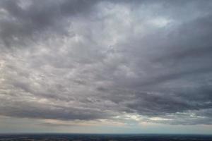 Most Beautiful Aerial View of Dramatic Clouds photo