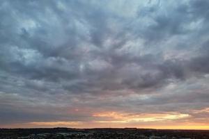 Most Beautiful Aerial View of Dramatic Clouds photo