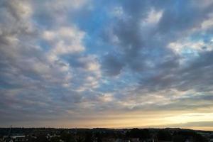 Most Beautiful Aerial View of Dramatic Clouds photo