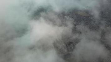 Most Beautiful Aerial View of Dramatic Clouds photo