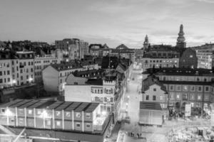 Stockholm old town city skyline, cityscape of Sweden photo