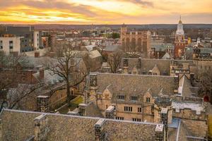 New Haven City Downtown Skyline Paisaje urbano de Connecticut, Estados Unidos foto