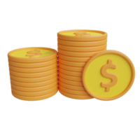 money 3d icon illustration png