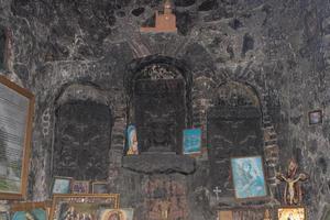 capilla de la santa amenaprkitch, armenia, región de lori foto