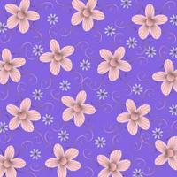 Illustration Abstract flower background pattern photo