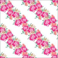 Illustration floral Seamless pattern wallpaper photo