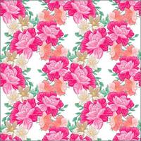 Illustration floral Seamless pattern wallpaper photo