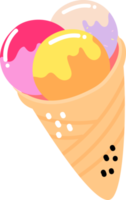 glace et dessert png