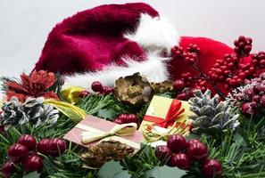 Christmas decoration. Christmas ornaments. Merry Christmas concept. photo