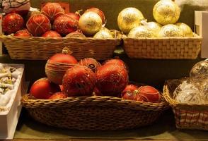 Christmas decoration. Christmas ornaments. Merry Christmas concept. photo