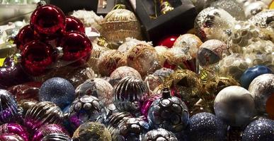 Christmas decoration. Christmas ornaments. Merry Christmas concept. photo