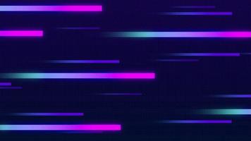 Abstract speed laser data technology. Light glowing neon lines background. Video Ultra 4K