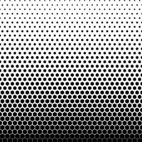 patrones sin fisuras geométricos de puntos hexagonales. patrón de diseño gráfico hexagonal geométrico abstracto. patrón de cubos geométricos sin fisuras vector