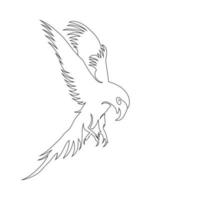 Eagle line art drawing style, The eagle bird sketch black linear isolated on white background, And the  best Eagle vector illustration.