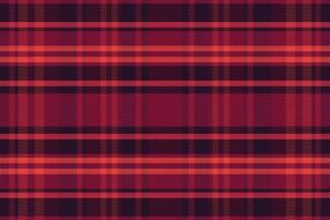 Tartan or plaid night color pattern. vector