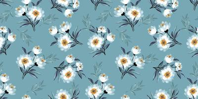 Floral seamless pattern. Vector design for paper, cover, fabric, interior decor and other use