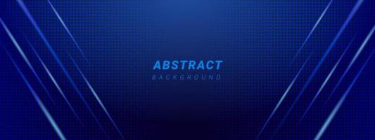 fondo de vector de tecnología abstracta azul oscuro