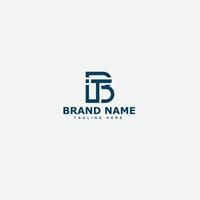 BT Logo Design Template Vector Graphic Branding Element.