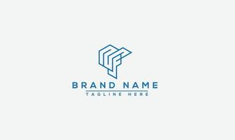 NF Logo Design Template Vector Graphic Branding Element.