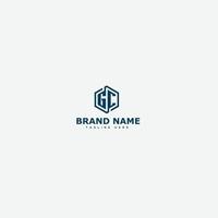 GC Logo Design Template Vector Graphic Branding Element