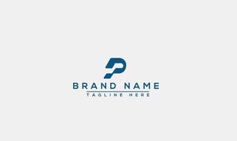 P Logo Design Template Vector Graphic Branding Element