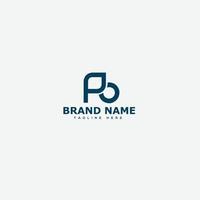 PO Logo Design Template Vector Graphic Branding Element