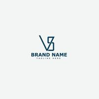 VS Logo Design Template Vector Graphic Branding Element