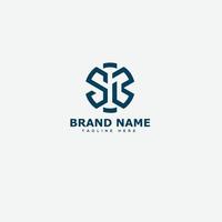 SB Logo Design Template Vector Graphic Branding Element.