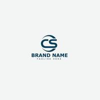 CS Logo Design Template Vector Graphic Branding Element