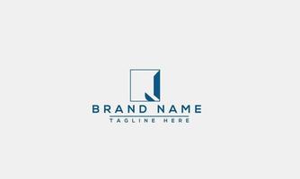 J Logo Design Template Vector Graphic Branding Element