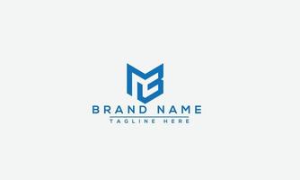 MB Logo Design Template Vector Graphic Branding Element