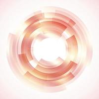 Geometric frame from circles, vector abstract background, wallpaper