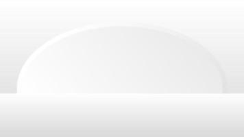 white and gray background. empty backdrop with studio lighting effect vector