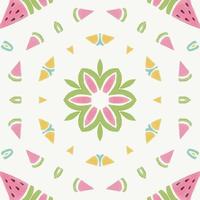 Abstract kaleidoscope background. Beautiful kaleidoscope seamless pattern. Multicolor mosaic texture. Seamless kaleidoscope texture. Unique kaleidoscope design vector