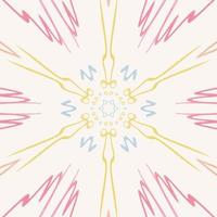 Abstract kaleidoscope background. Beautiful kaleidoscope seamless pattern. Multicolor mosaic texture. Seamless kaleidoscope texture. Unique kaleidoscope design vector