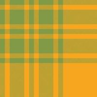 Plaid check pattern. Seamless fabric texture. Tartan textile print. vector