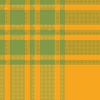 Plaid check pattern. Seamless fabric texture. Tartan textile print. vector