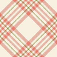 Plaid pattern vector. Check fabric texture. Seamless textile design for clothes, paper print. vector
