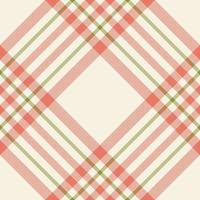 Plaid pattern vector. Check fabric texture. Seamless textile design for clothes, paper print. vector