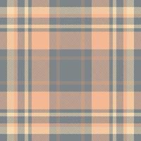 Plaid check pattern. Seamless fabric texture. Tartan textile print. vector