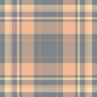 Plaid check pattern. Seamless fabric texture. Tartan textile print. vector